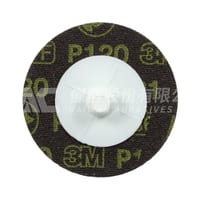 3M™ Roloc™ 快拆式研磨砂紙盤 361F 120XF, 2 in *R200P